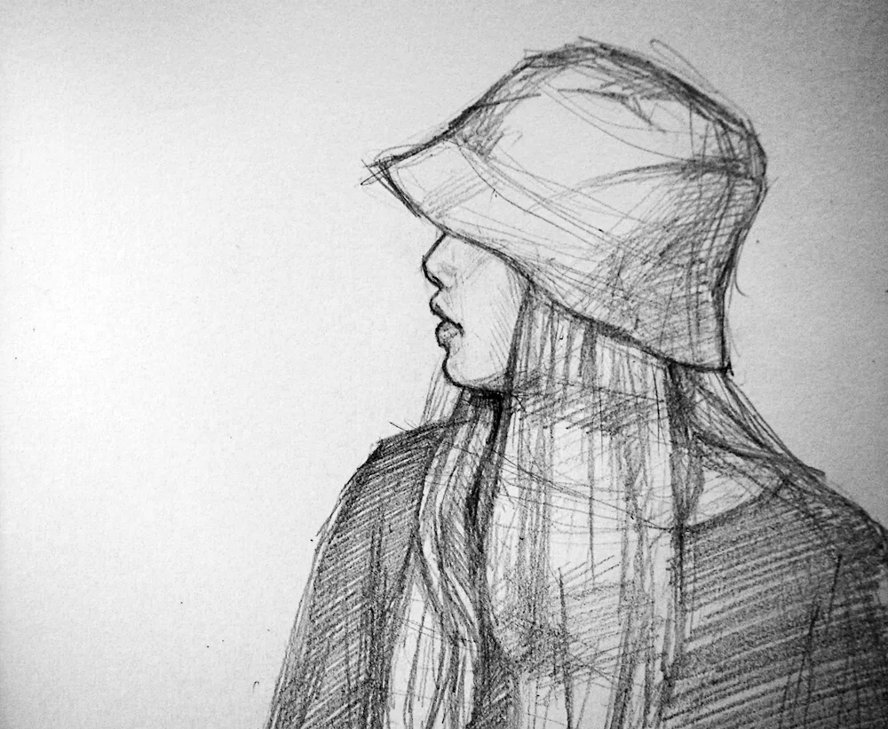 Maggie Lindemann drawing