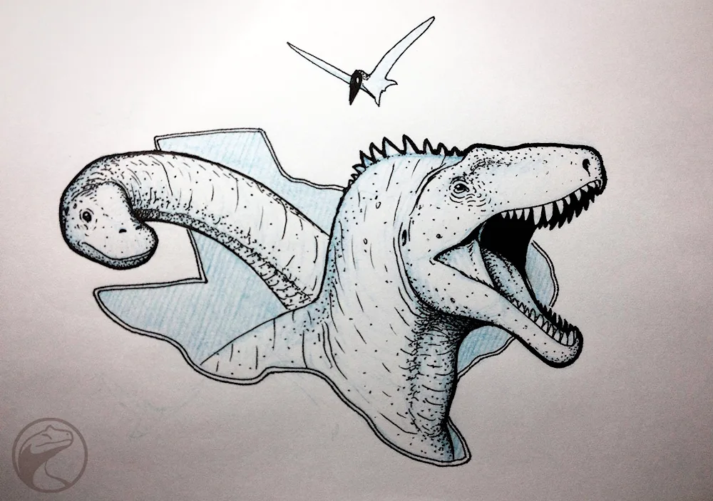 Dinosaur drawings for drawing