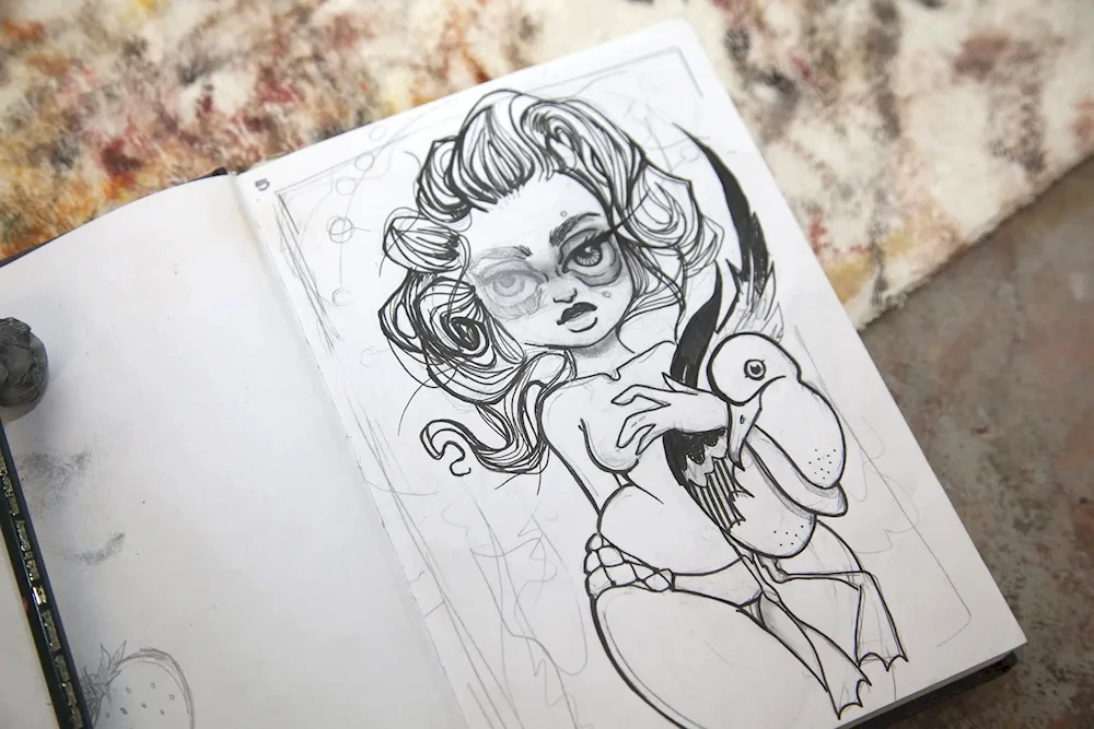 Drawings for sketchbook