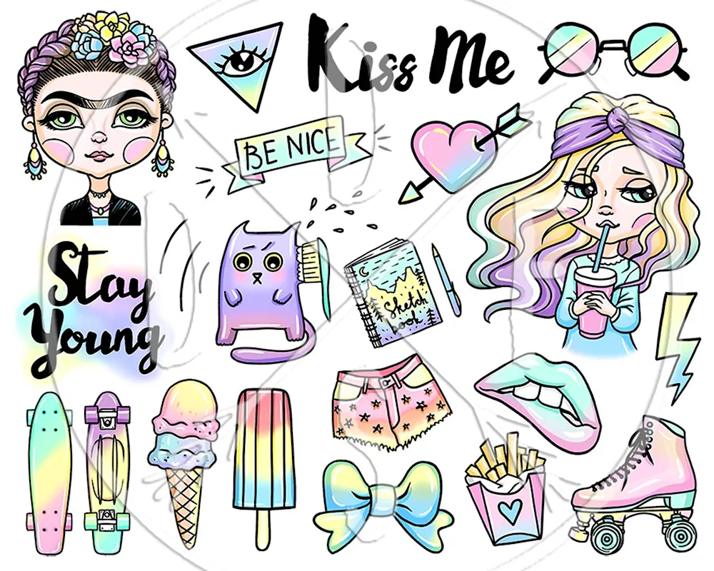 Cute stickers