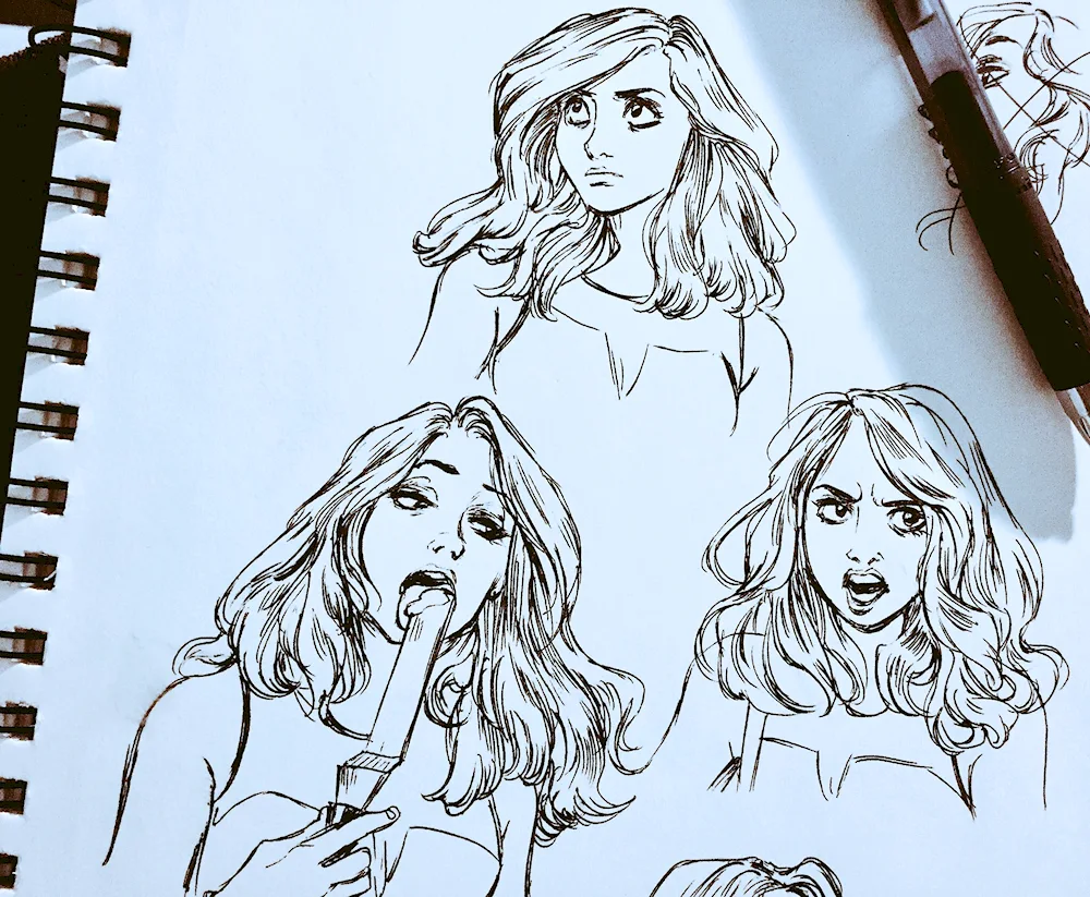 Sketchbook drawings