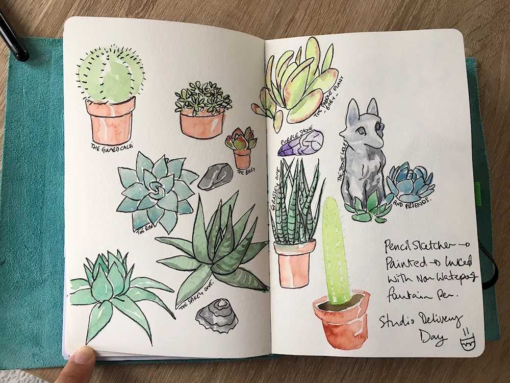 Ideas for sketchbook drawings