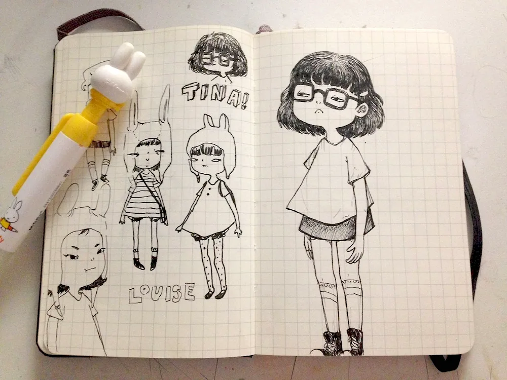 Drawing ideas for sketchbook