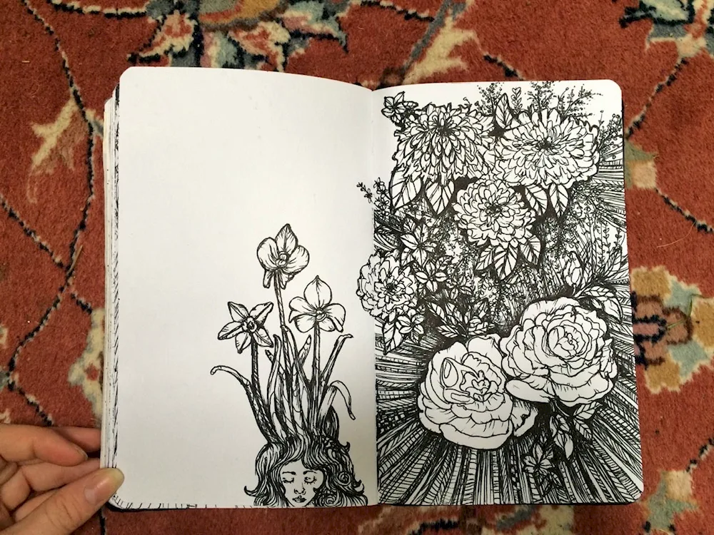 Drawings for sketchbook