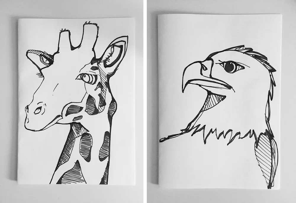 Sketch collage