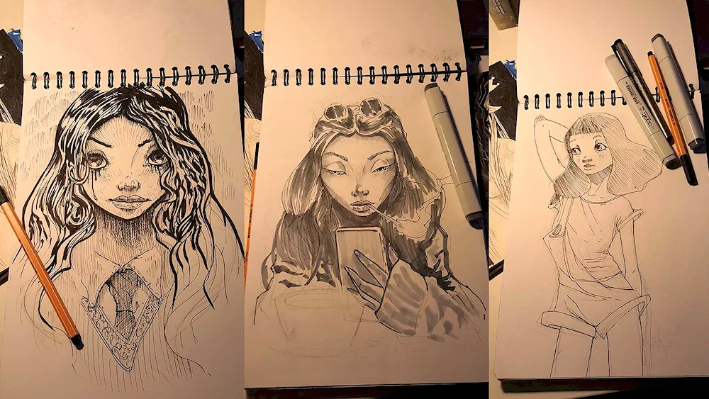 Sketchbook sketches easy
