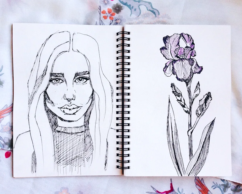 Drawings sketchbook