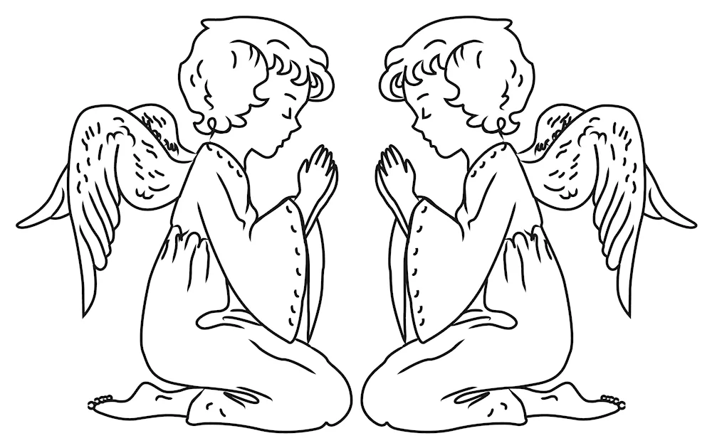 Angel coloring