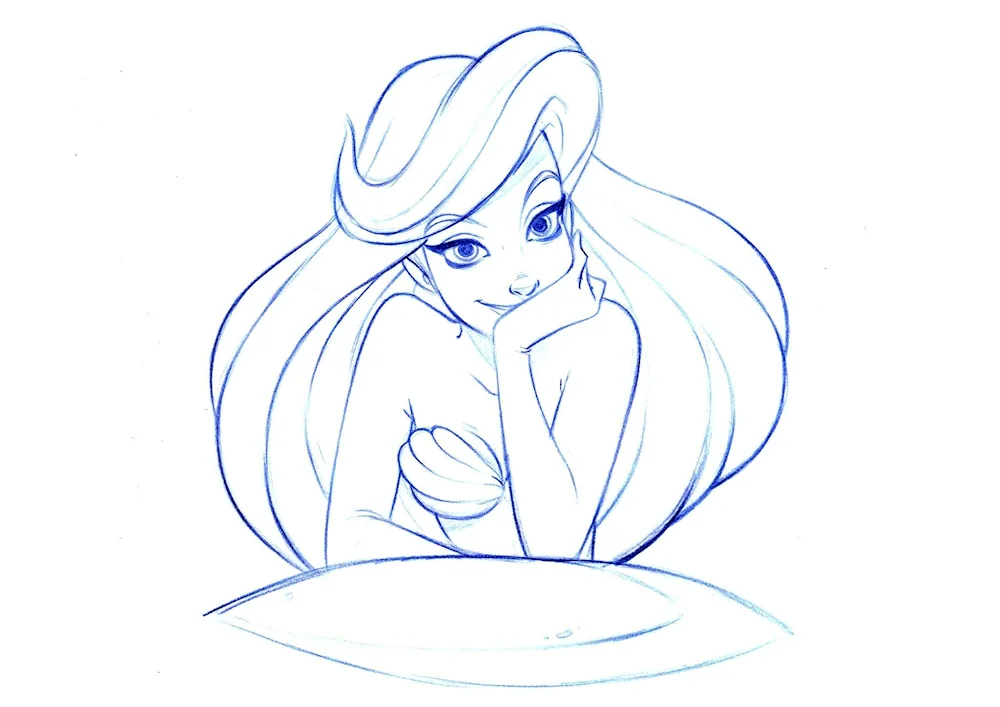 Mermaid drawing