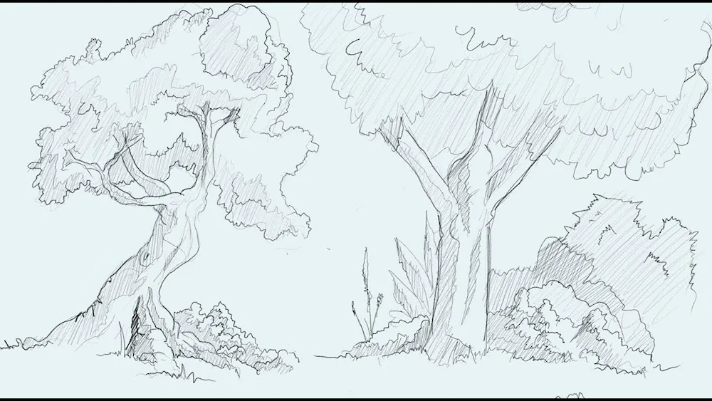 Tree drawing