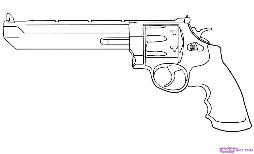 Gun drawings for drawing guns