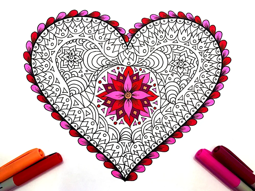 Drawing a heart