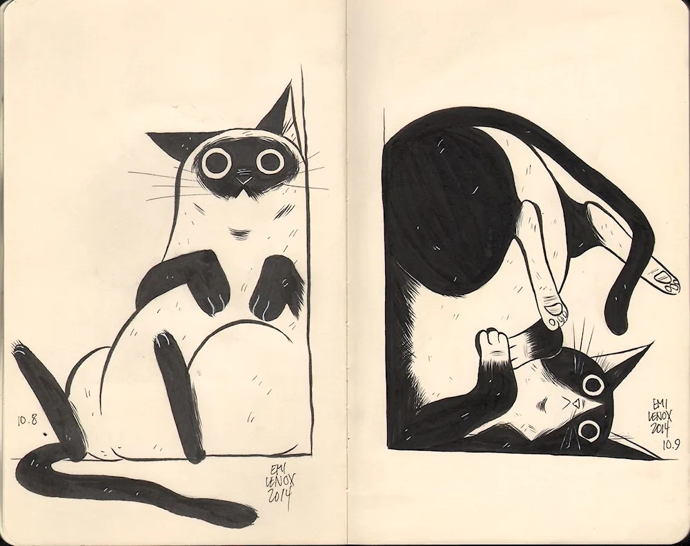 Drawings for sketchbook