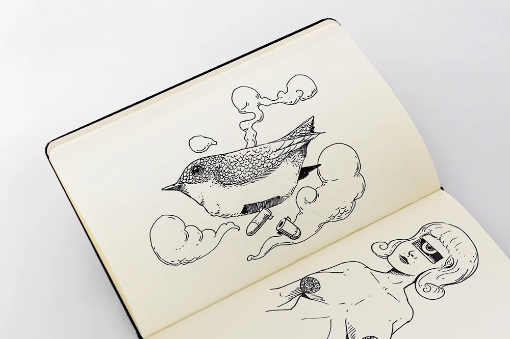 Drawings for sketchbook