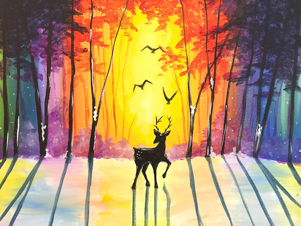 Gouache Paintings
