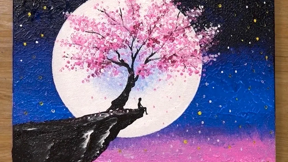 Gouache paintings