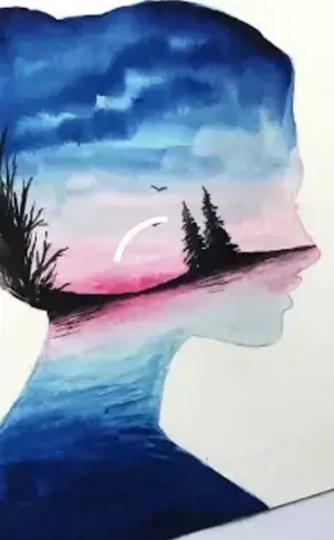 Paint drawings for beginners