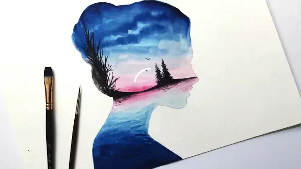 Paint drawings for beginners