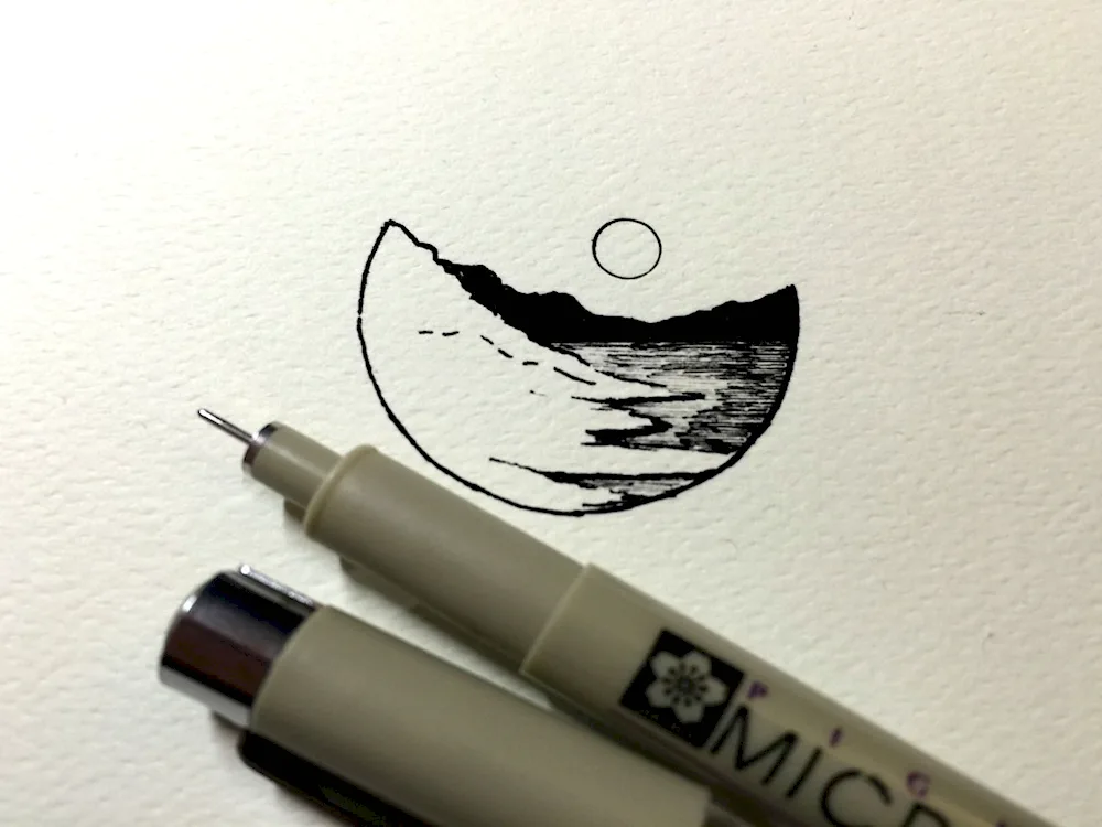 Graffiti marker drawings