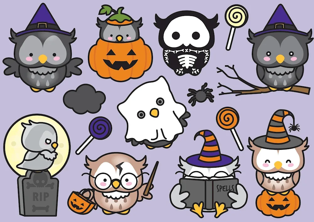 Halloween drawings