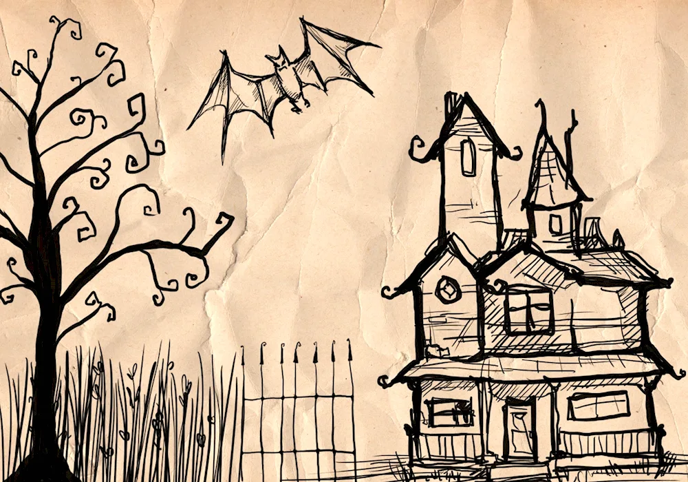 Halloween drawings Halloween