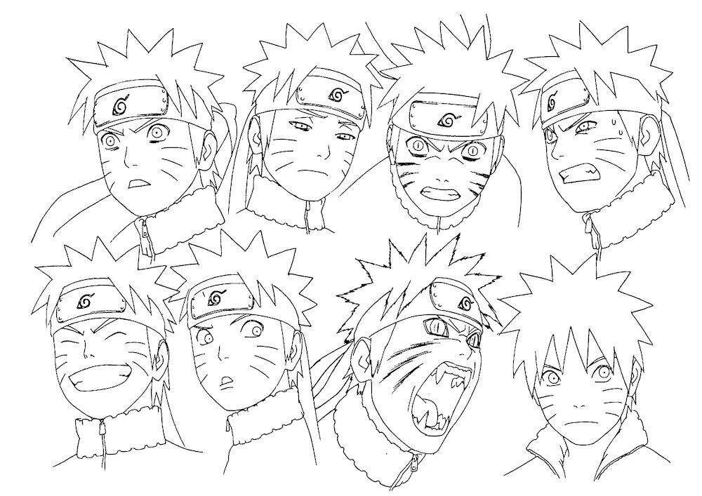 Drawings of Naruto