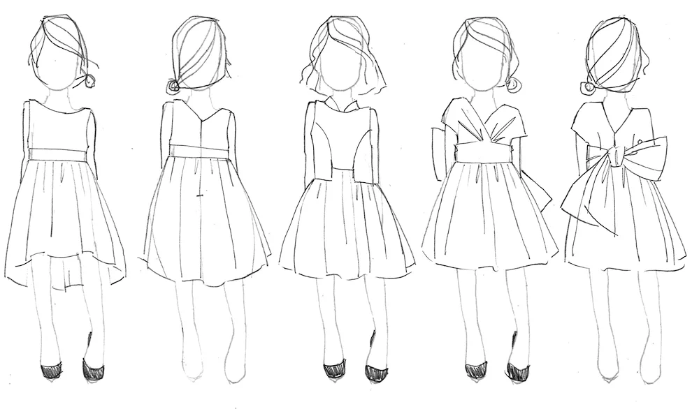 Drawing clothes for drawing