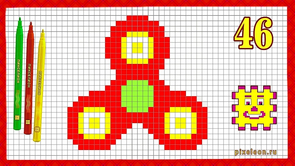 Checkerboard patterns in a notebook