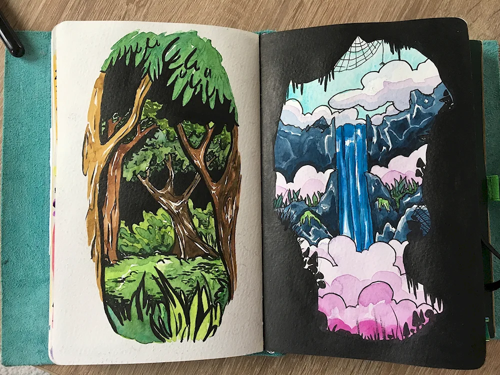 Sketchbook drawings