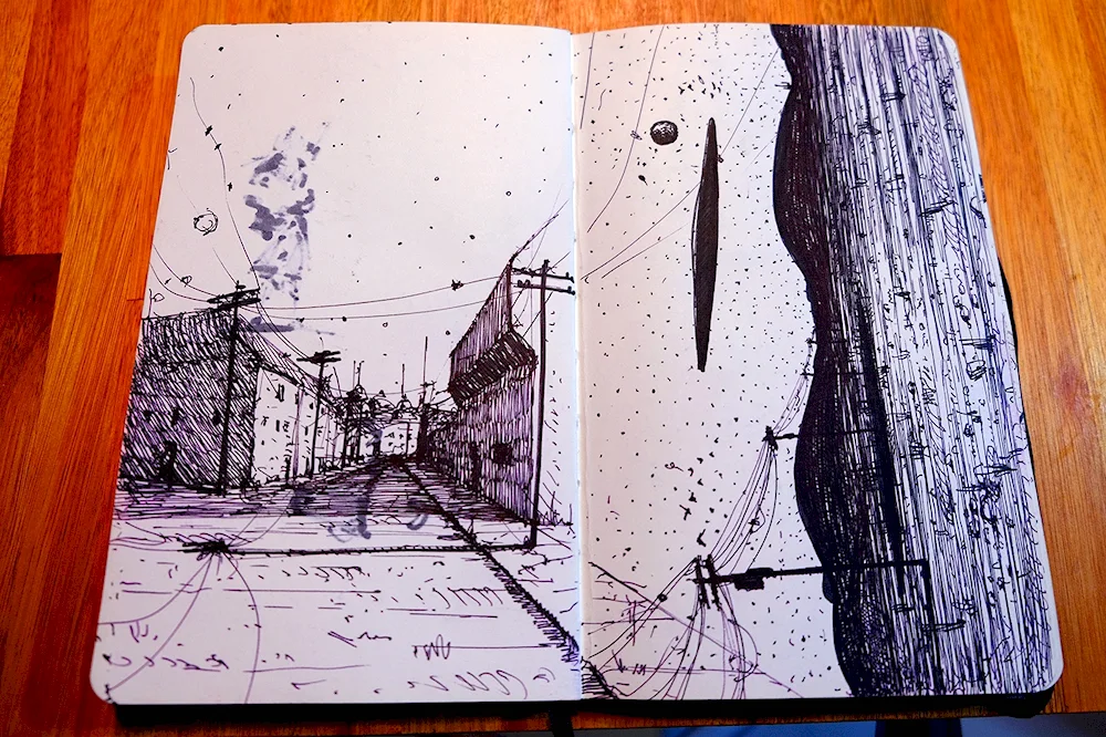 Sketchbook drawings
