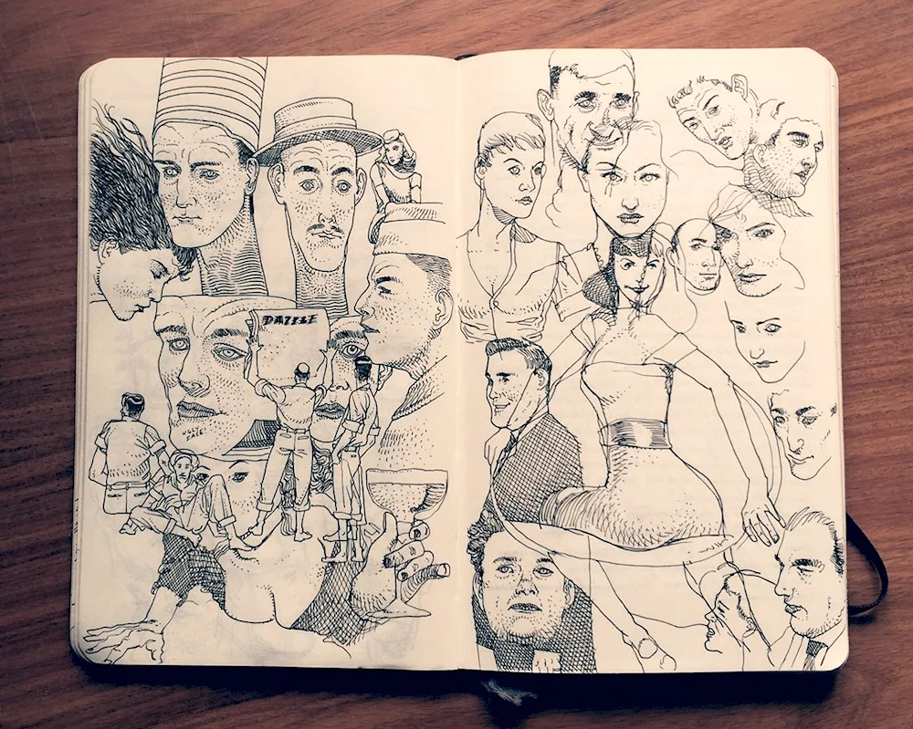 Sketchbook drawings