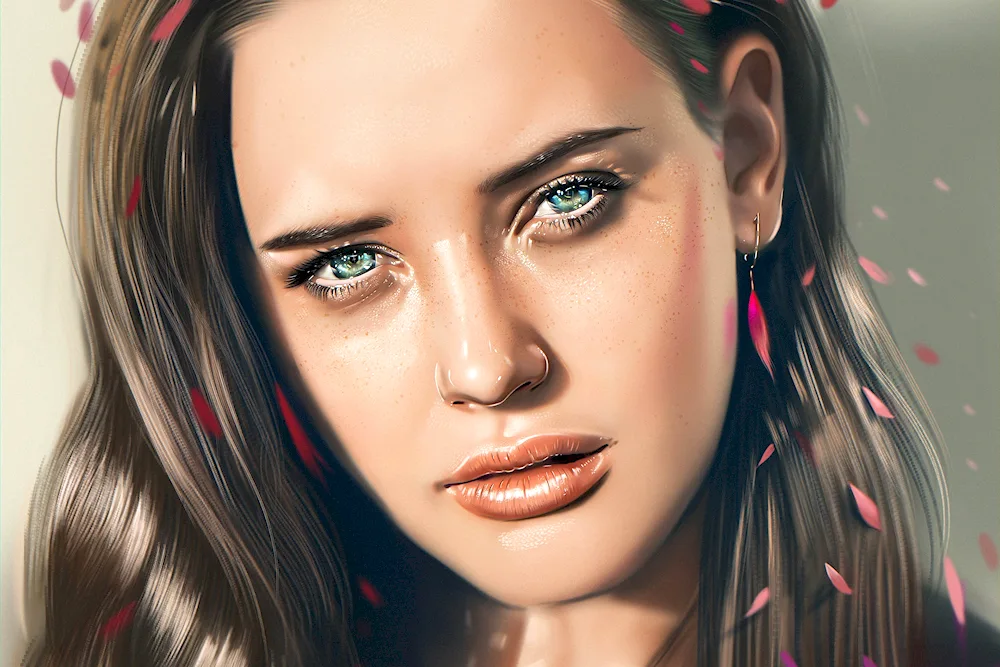 Girl drawing