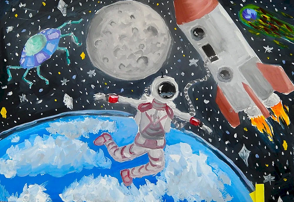 Cosmos colours for kids