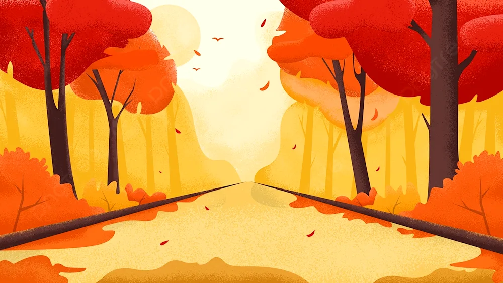 Autumn painting