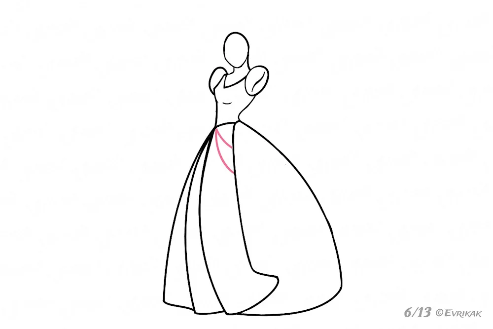 Cinderella drawing for drawing