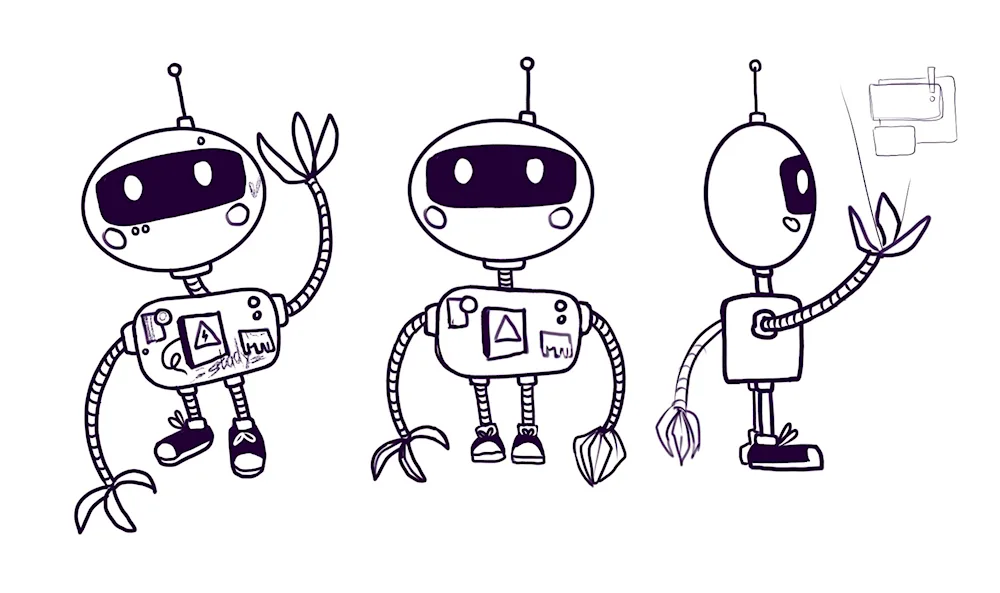 Robot side vector