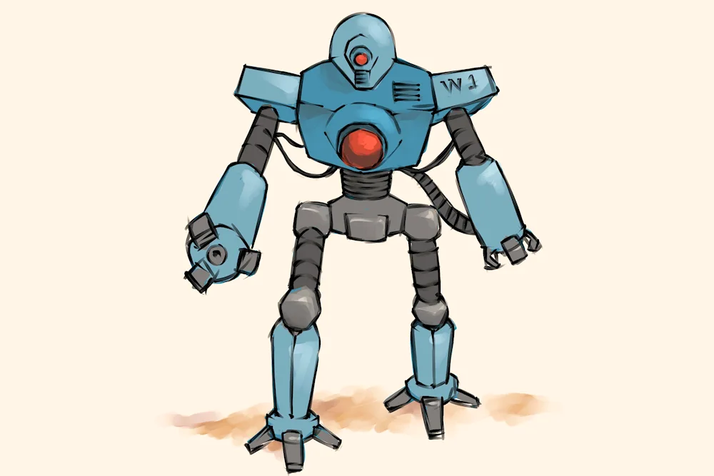 Robot drawing