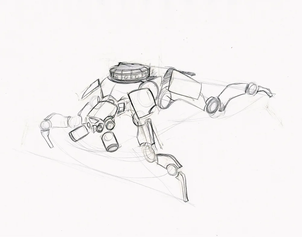 Robot sketch