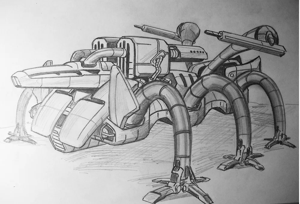 Robot sketch