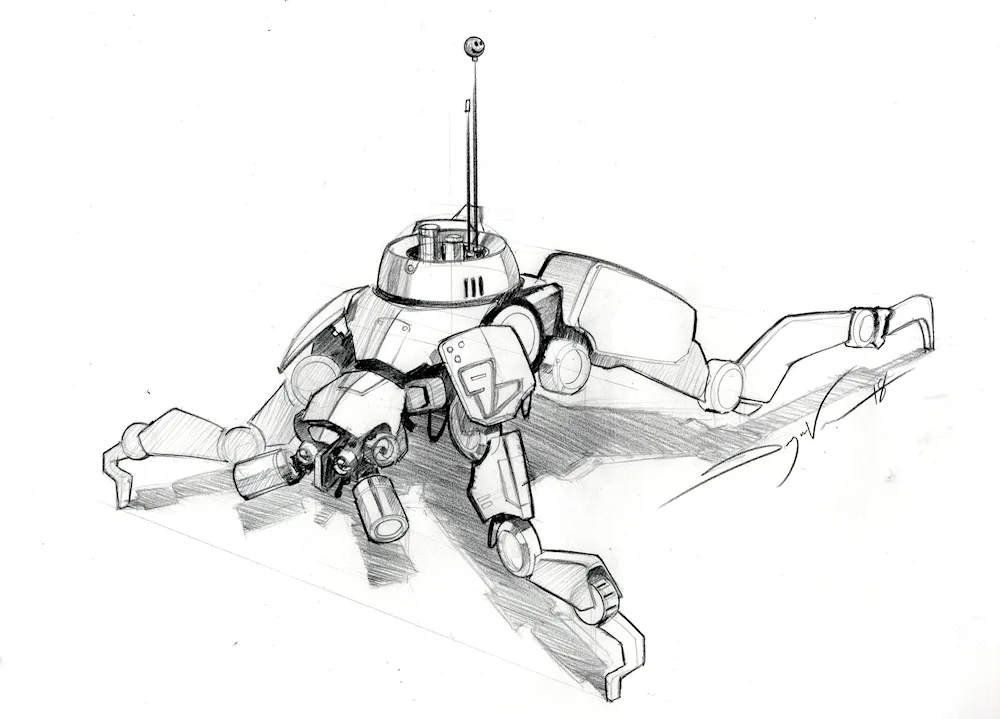 Robot sketch