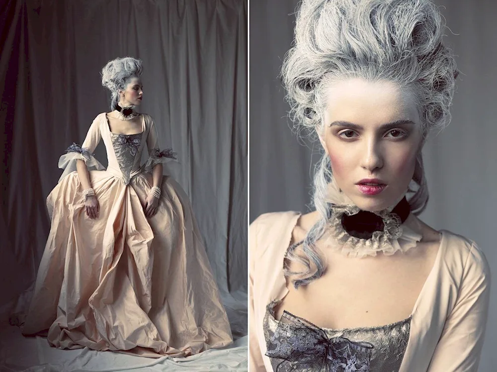 Rococo fashion Marie Antoinette