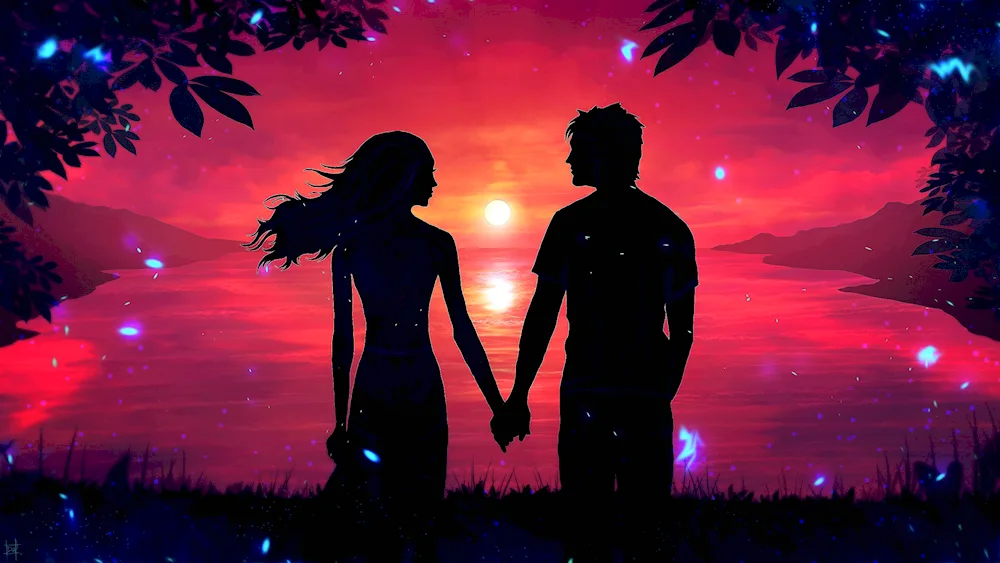 Romantic wallpaper