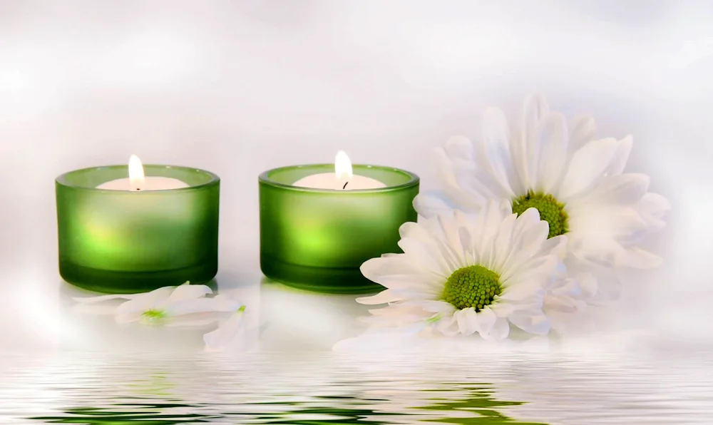 Romantic candles