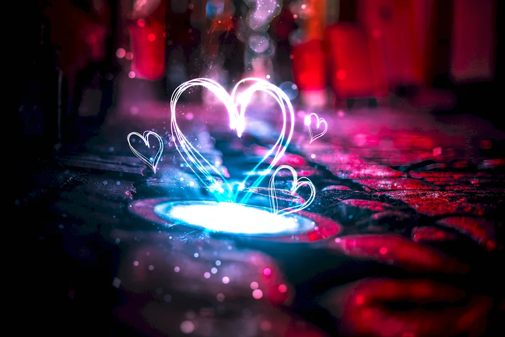 Colourful heart