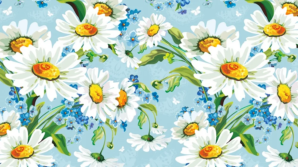 Chamomile background