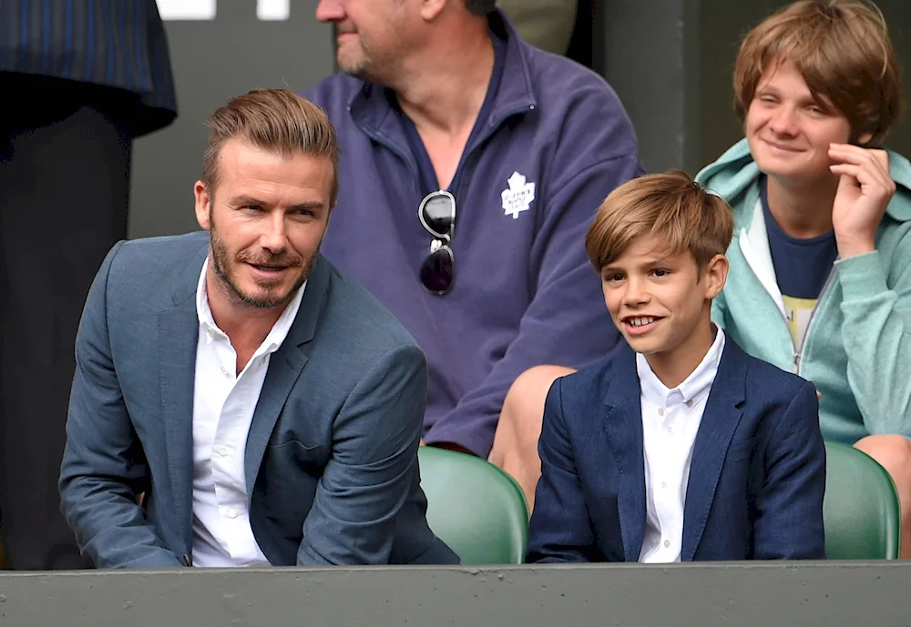 David Beckham undercut