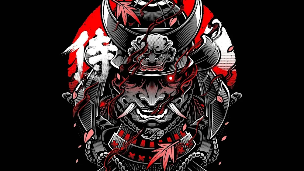 Ronin Samurai Demon