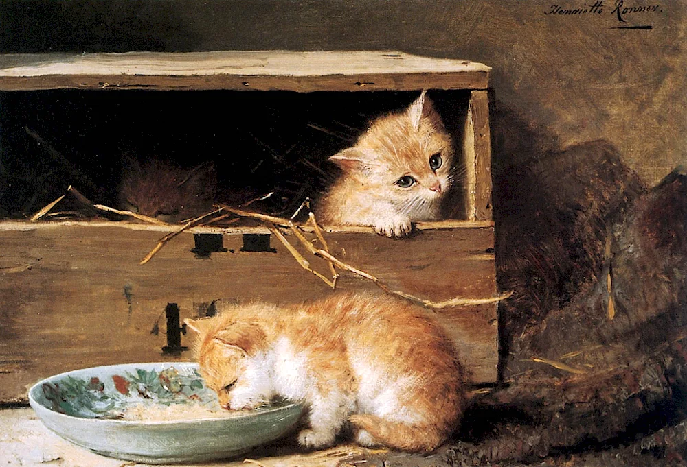 Artist Henriette Ronner-Knip