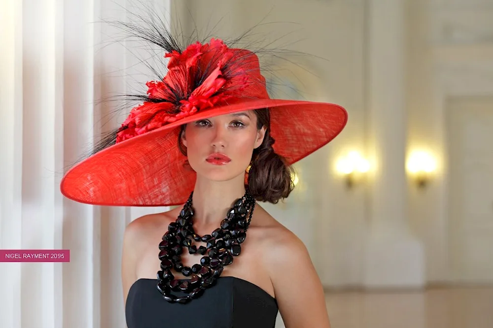 Lana Anisimova headwear