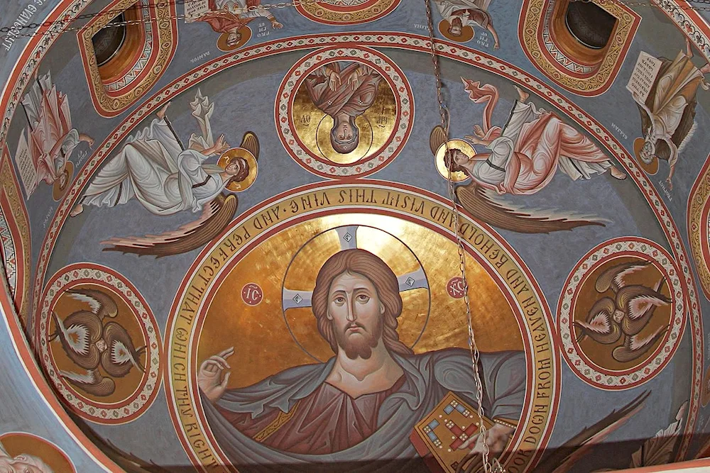 Alexei Vronsky fresco church